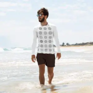 All-over Men's Mandala Rash Guard
