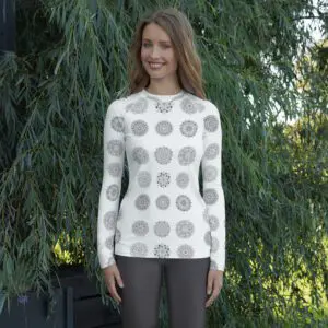 All-over Mandala Women's Rash Guard