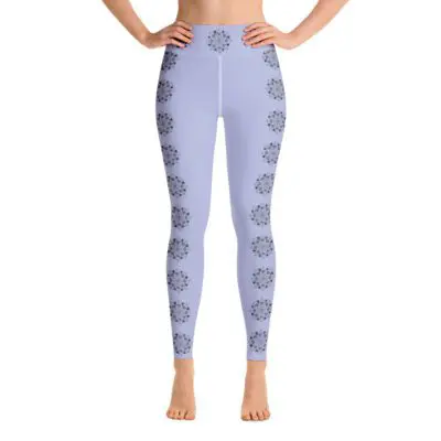 Heart Mandala Repeat Yoga Leggings