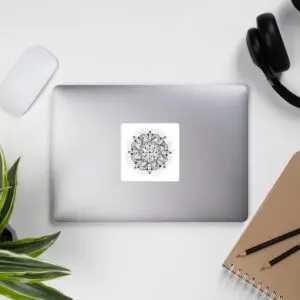 Mandala-0027 Sticker