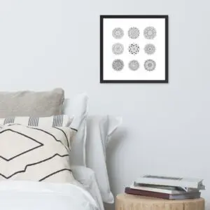 Mandala Collection Framed Print