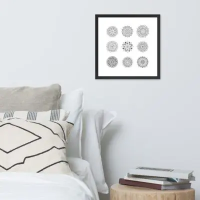 Mandala Collection Framed Print