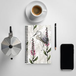 Empty Mind Spiral notebook